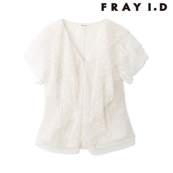 楽天市場】FRAY I.D フレイ アイディー レースブラウスの通販