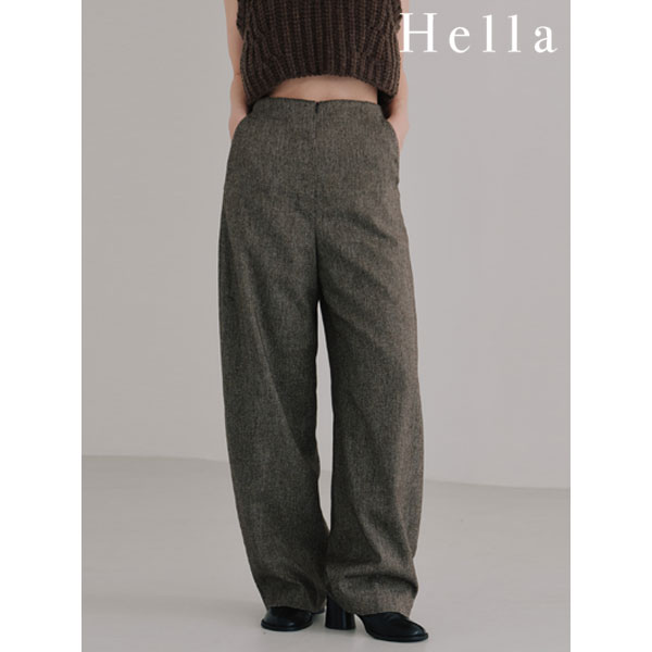 Rakuten - 【スーパーセール30%OFF】【即納】ヘラ Hella 25秋冬 silk nep cocoon pants シルクネップコクーンパンツ ボトムス パンツ フルレングス h253-03 h253-31