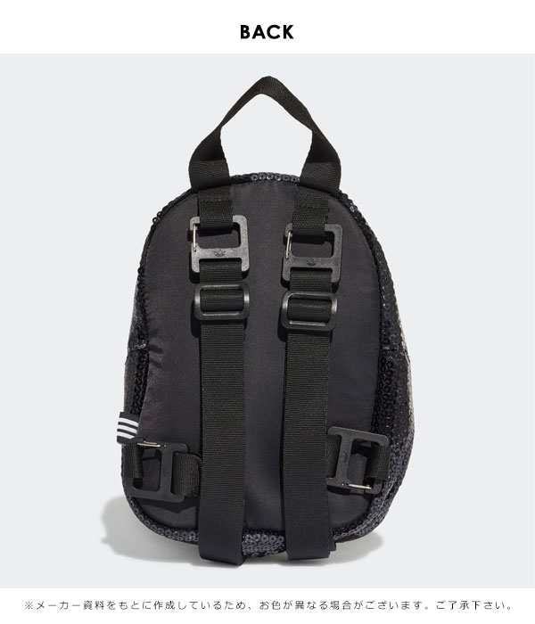 【SALE40%OFF】アディダスオリジナルス adidas originals ミニ バックパック レディース バッグ リュック ミニバッグ ミニリュック 肩掛け 斜め掛け スパンコール キラキラ 派手 通学 子供用 登園 日帰り旅行 スポーティー カジュアル izb79