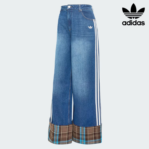 パンツ ⚠️一点物 激レアチェック柄 アディダス ジャージパンツ