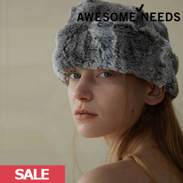 【SPRING SALE50%OFF】 【即納】 AWESOME NEEDS オーサムニーズ BUTTON HAT レディース 帽子 ハット 小物 bhat ギフト