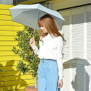 BE SUNNY ビーサニー 3段折りたたみ傘 ストライプ ...