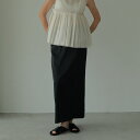 anuke 2024SpringSummer アンヌーク ボトムス Satin Pencil Skirt 5月下旬～6月中旬予約 サテンペンシルスカート ロング丈 2024ss 62410801 62410405