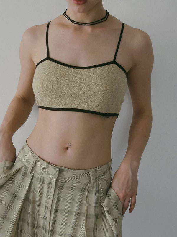Rakuten - アンヌーク anuke 2026springsummer トップス Cupin Knit Bustier 6月中旬予約 カップインニットビスチェ ニット キャミソール 26春夏 62610520
