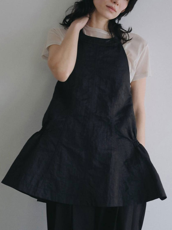 Rakuten - エントリーでポイント上乗セ アンヌーク anuke 2026Prefall トップス Ribbon Peplum Tops 6月下旬〜7月中旬予約 リボンペプラムトップス ノースリーブ ミドル丈 リボン 26秋冬 62610427