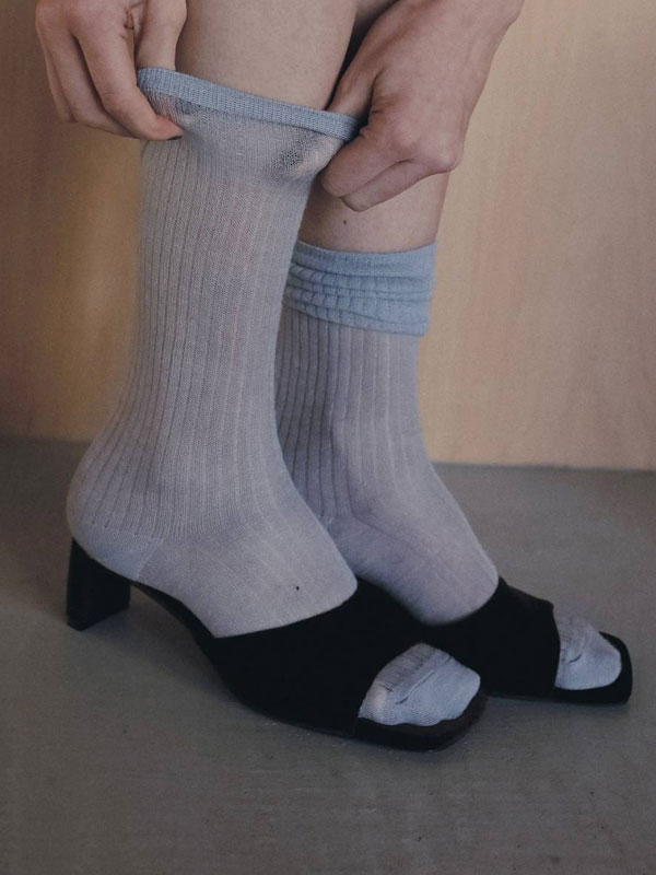 アンヌーク anuke 2026Prefall シューズ Squaretoe Velour Mule 6スクエアトゥベロアミュール ミュール ベロア 26秋冬 62611027