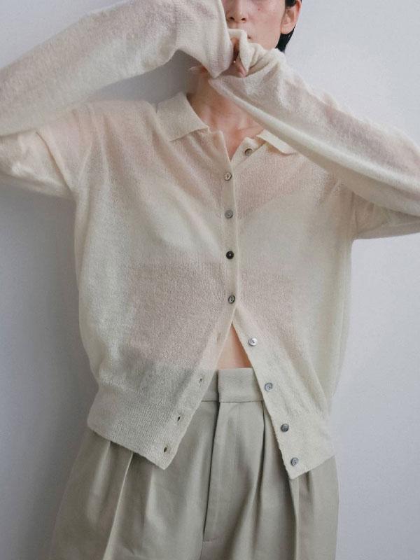 ànuke check over shirts (beige) | nii-B | WEBSHOP anuke Check Over 