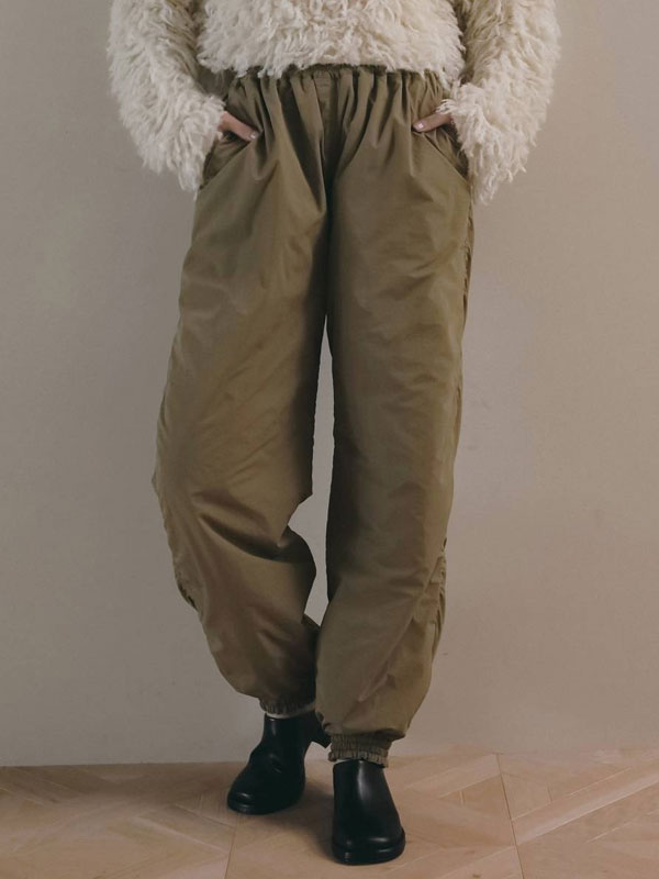 人気No.6アンヌーク anuke 2026winter ボトムス Reversible Padding Pants 12月上旬〜下旬予約 リバーシブルパディングパンツ ショートパンツ 2WAY 62620724 26冬