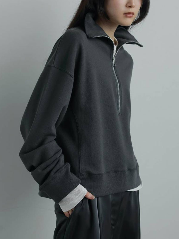 アンヌーク anuke 2025FallWinter トップス Half Zip Tops 12月上旬予約 ハーフジップトップス 長袖 セットアップ ジャージ ...
