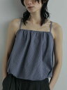 【即納】 アンヌーク anuke 2025FallWinter トップス Backopen Balloon Camisole バックオープンバルーンキャミソール ミドル丈 25秋冬 62520416