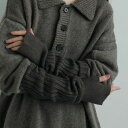 アンヌーク anuke 2025FallWinter 手袋 Rib Knit Armwarmers 12月上旬〜下旬予約 リブニットアームウォーマー 小物 ニッ...