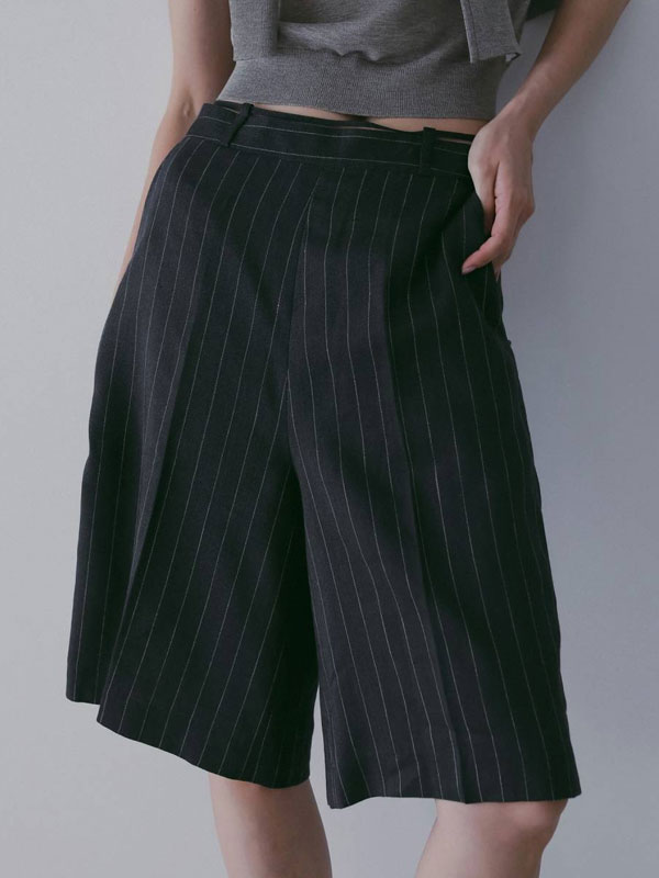 アンヌーク anuke 2026springsummer ボトムス Linen Half Pants リネンハーフパンツ ショート丈 26春夏 62610705 62610104