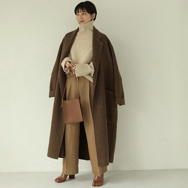 【11/13(土)限定クーポンで1000円OFF】TODAYFUL トゥデイフル 21秋冬 11月〜12月中旬予約 Over Check Coat オーバーチェックコート レディース アウター コート チェック柄 ロング丈 ウールコート 長袖 人気 カジュアル 11920006 12020014 [クーポン利用不可]