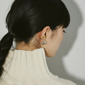 TODAYFUL 2022prefall受注会 トゥデイフル 一部4月上旬〜下旬予約 Round Hoop Earcuff (Silver925) ラウンドフープイヤーカフ シルバー925 レディース アクセサリー イヤーカフ イヤリング ミニ フープ 12990911 [クーポン利用不可] 22summer受注会