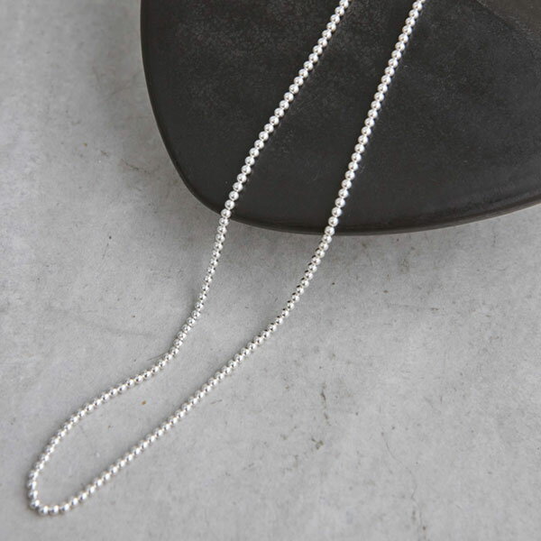  TODAYFUL 2023spring.summer トゥデイフル Ball Chain Necklace (Silver925) ボールチェーンネックレス シルバー925 アクセサリー 12990916 定番