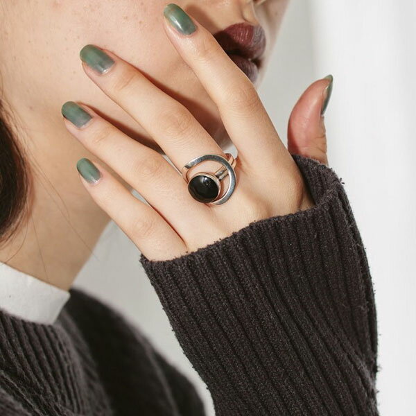  TODAYFUL 2024springsummer トゥデイフル Circle Stone Ring サークルストーンリング アクセサリー 指輪 石 シルバー ギフト 12110903