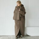 【SALE】 【20%OFF】 TODAYFUL 2023prefall トゥデイフル Stole Wool Coat ストールウールコート アウター 長袖 ロング丈 12220005