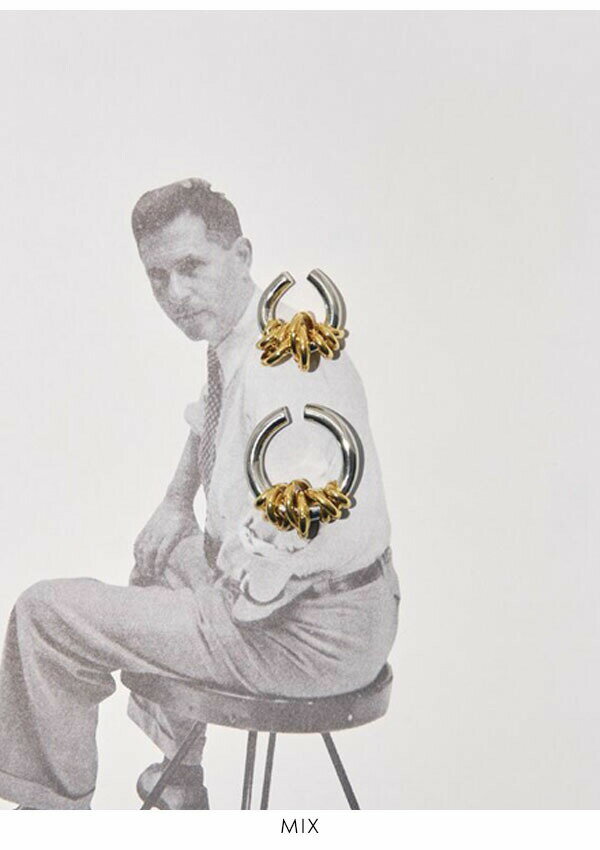 \待望の再入荷!/ 《即納》 TODAYFUL 22spring トゥデイフル Bicolor Loop Ring 2way ビックカラーループリング レディース アクセサリー リング イヤーカフ 2WAY 指輪 シルバー ゴールド 大ぶり アクセント 真鍮 綺麗め カジュアル デイリー 12210903 クーポン利用不可