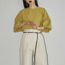 【即納】 TODAYFUL 2023spring.summer トゥデイフル Volumesleeve Cotton Blouse ボリュームスリーブコットンブラウス トップス 半袖 ミドル丈 12310420