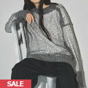 【TODAYFUL SALE】 【50 OFF】 【即納】 TODAYFUL 2023winter トゥデイフル Sheer Mohair Knit シアーモヘアニット トップス ミドル丈 長袖 12320522