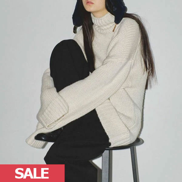 【TODAYFUL SALE】 【40 OFF】 【即納】 TODAYFUL 2023winter トゥデイフル Heavy Turtle Knit ヘヴィータートルニット トップス ミドル丈 ローゲージ 肉厚 12320529