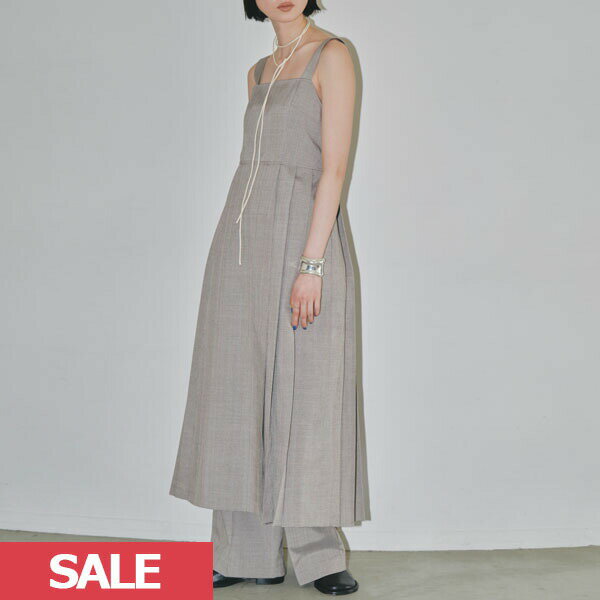    TODAYFUL 2023prefall トゥデイフル Jacquard Pleats Dress ジャガードプリーツドレス ワンピース ロング キャミワンピ 12320301