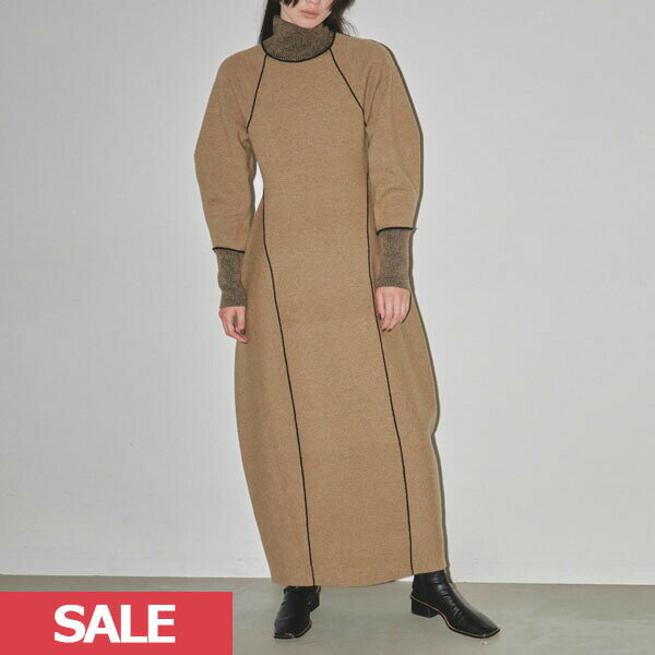 【TODAYFUL SALE】 【50%OFF】 【即納】 TODAYFUL 2023winter トゥデイフル Balloon Wool Knitdress バルーンウールニットワンピース ワンピース ロング丈 長袖 12320314