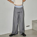  TODAYFUL 2024springsummer トゥデイフル ボトムス Double Waist Trousers ダブルウエストパンツ ロング丈 2024ss 12410715