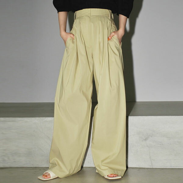  TODAYFUL 2024springsummer トゥデイフル ボトムス Typewriter Tuck Trousers タイプライタータックトラウザーズ ロング丈 2024ss 12410414 12410717