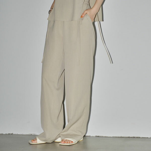  TODAYFUL 2024springsummer トゥデイフル ボトムス Easy Chambray Trousers イージーシャンブレートラウザー ロング丈 フルレングス 2024ss 12410415 12410319 12410718