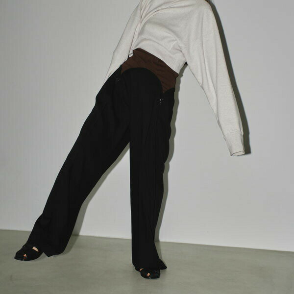 【即納】 TODAYFUL 2024springsummer トゥデイフル パンツ Tuck Wide Trousers タックワイドトラウザーズ ボトムス ロング丈 2024ss 12410720