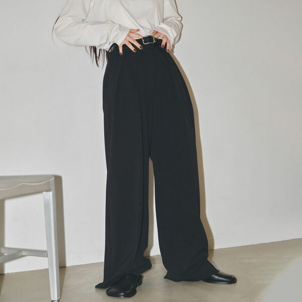  TODAYFUL 2024prefallコレクション トゥデイフル 一部9月上旬～下旬予約 Doubletuck Twill Trousers ダブルタックツイルトラウザーズ ボトムス パンツ ロング丈 12310109 12220707 12310722