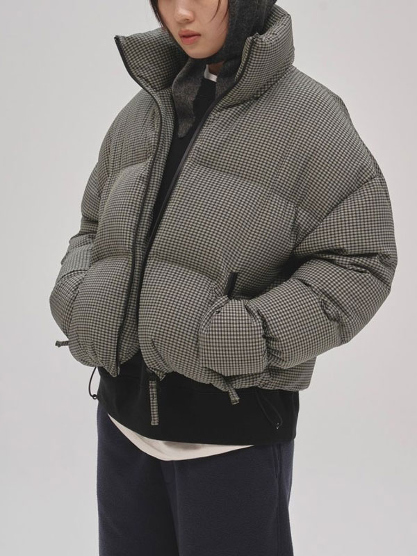 【即納】トゥデイフル TODAYFUL 2025winter アウター Check Dawn Jacket チェックダウンジャケット ショート丈 長袖 12520008 12420007