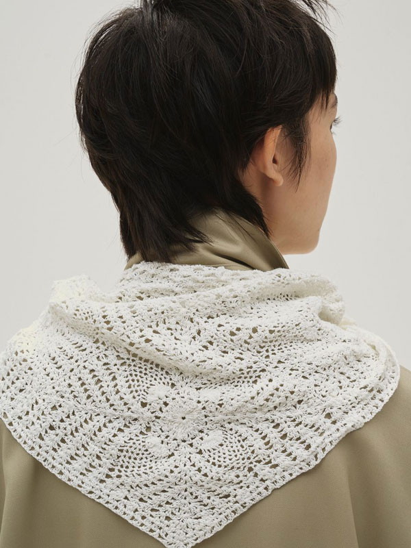 【予約販売】トゥデイフル TODAYFUL 2026springsummer 小物 Crochet Lace Scarf 4月上旬〜下旬予約 クロシェレーススカーフ 小物 スカーフ 12611014 12610420 26春夏のサムネイル