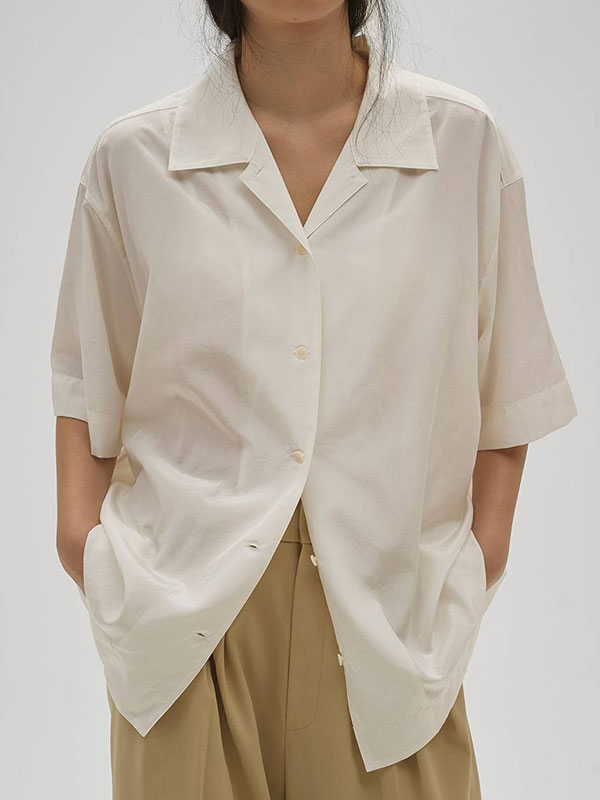 Rakuten - 【即納】トゥデイフル TODAYFUL 2026springsummer トップス Silky Halfsleeve Shirts シルキーハーフスリーブシャツ 半袖 ミドル丈 12610426 26春夏