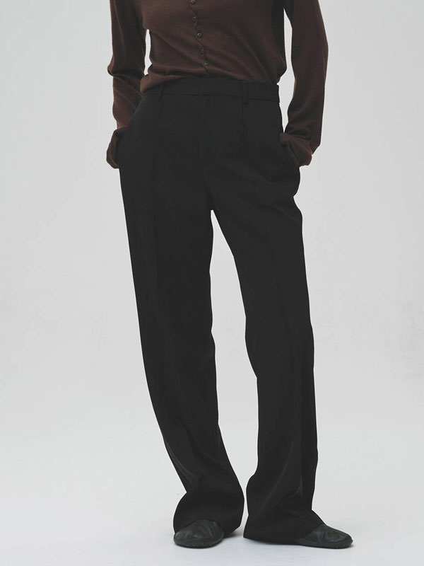 【予約販売】トゥデイフル TODAYFUL 2026Prefall ボトムス Pintuck Straight Trousers 9月下旬～10月中旬予約 ピンタックストレートトラウザーズ フルレングス 12620708 26秋冬