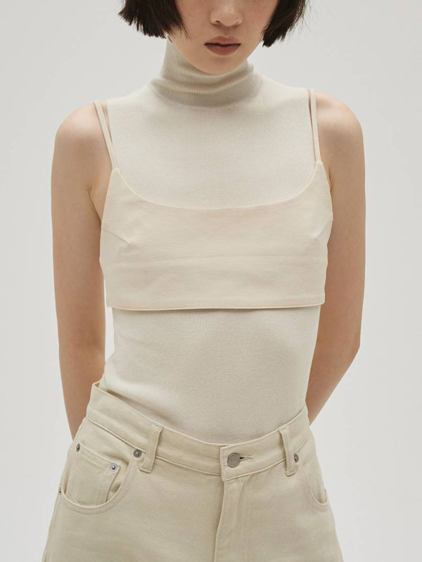 エントリーでポイント上乗せ トゥデイフル TODAYFUL 2026springsummer トップス Highgauge Turtle Tanktop ハイゲージタートルタンクトップ ノースリーブ ミドル丈 12610518 26春夏