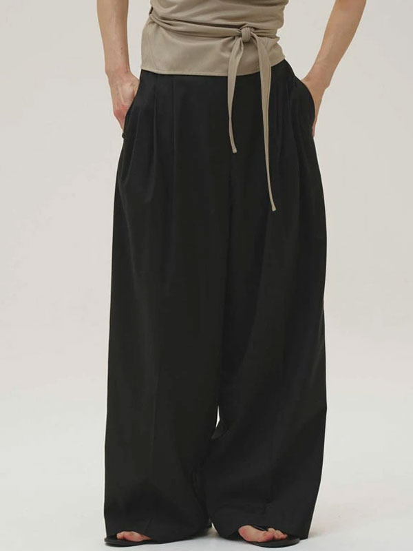 楽天市場】todayful linen tuck trousersの通販