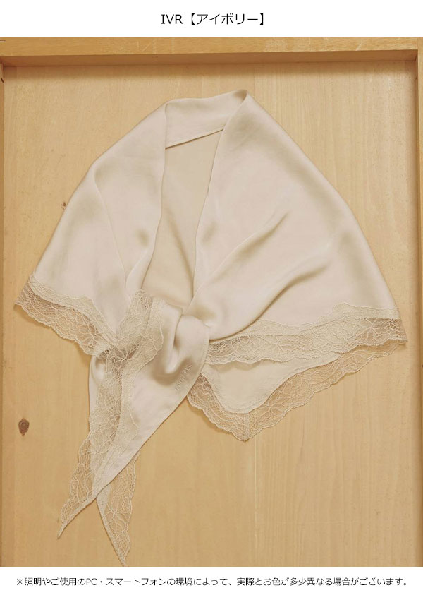 エントリーでポイント上乗セ トゥデイフル TODAYFUL 2026Prefall 小物 Satin Lace Scar（2枚目）