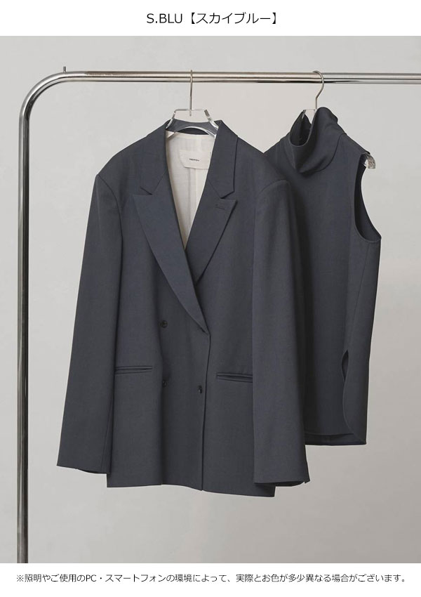 エントリーでポイント上乗セ 人気No.3【予約販売】トゥデイフル TODAYFUL 2026Prefall アウター Twill Double Jacket 8月下旬〜9月中旬予約 ツイルダブルジャケット セットアップ 長袖 ミドル丈 12620103 12620404 26秋冬 3