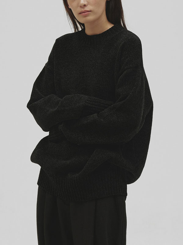 Rakuten - 【ポイント5%付与 6/7迄】【予約販売】トゥデイフル TODAYFUL 2026Winter トップス Mallyarn Boyfriend Knit 12月下旬～1月中旬予約 モールヤーンボーイフレンド ニット ミドル丈 長袖 12520529 26冬