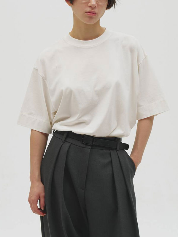 トゥデイフル TODAYFUL 2026Prefall トップス Cotton Useful Halfsleeve T-shirts コットン ユースフル ハーフスリーブ Tシャツ 半袖 ミドル丈 12610631 26秋冬