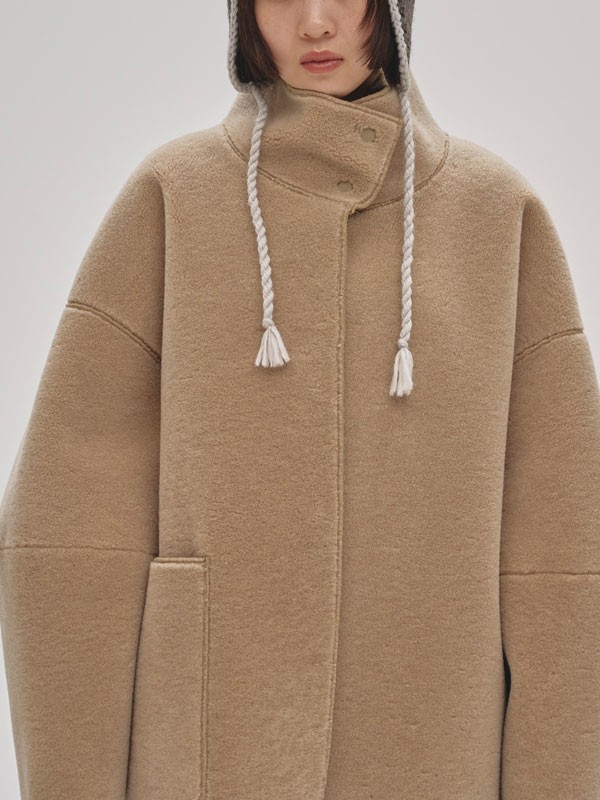 Rakuten - 【ポイント5%付与 6/7迄】【予約販売】トゥデイフル TODAYFUL 2026Winter アウター Standcollar Boa Jacket 12月上旬〜下旬予約 スタンドカラーブークレジャケット 長袖 ミドル丈 12620014 26冬
