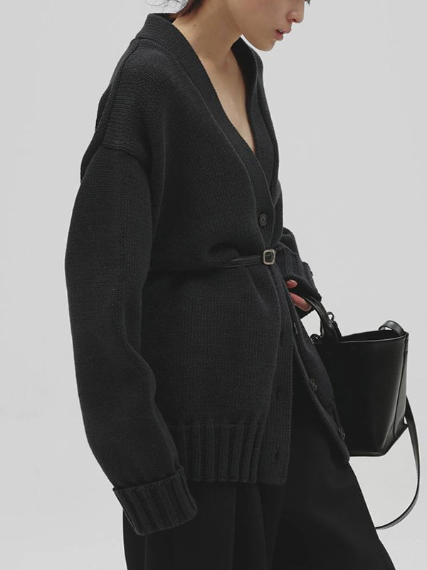 Rakuten - 【ポイント5%付与 6/7迄】【予約販売】トゥデイフル TODAYFUL 2026Winter トップス Boyfriend Knit Cardigan 10月下旬〜11月中旬予約 ボーイフレンドニットカーディガン 長袖 12620530 26冬