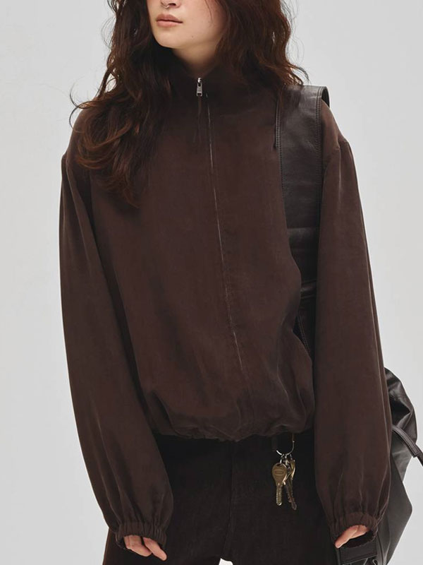 【予約販売】トゥデイフル TODAYFUL 2027springsummer アウター Silky Zip Blouson 3月上旬〜下旬予約 シルキージップブルゾン 長袖 ミドル丈 12710203 27春夏