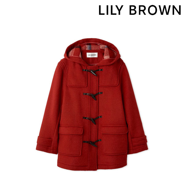 楽天市場】LILY BROWN リリーブラウン コート（カラーレッド