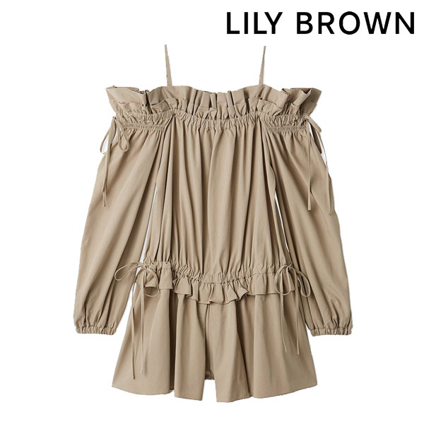 楽天市場】lily brown（オールインワン・サロペット｜レディース