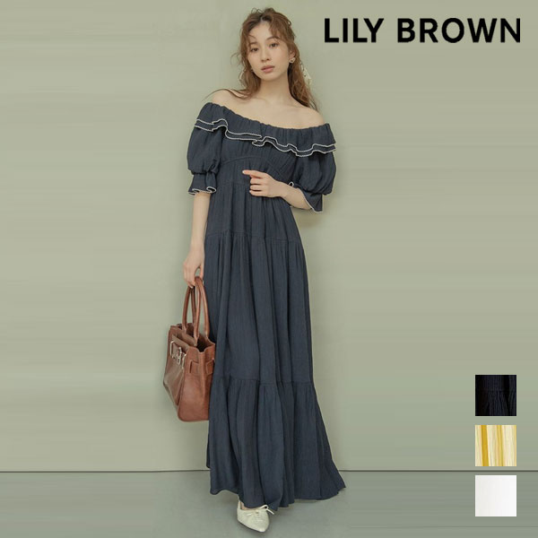 楽天市場】Lily Brown ロングワンピースの通販