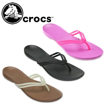 【SALE25%OFF】クロックス crocs 通販 Women's Crocs Isabella Flip レディース サンダル 歩きやすい 靴 シューズ フラット ぺたんこ フラットサンダル 海 ビーチサンダル 204004