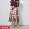 クーポンで10%OFF 【SPRING SALE50%OFF】 【即納】 スナイデル SNIDEL Sustainable...